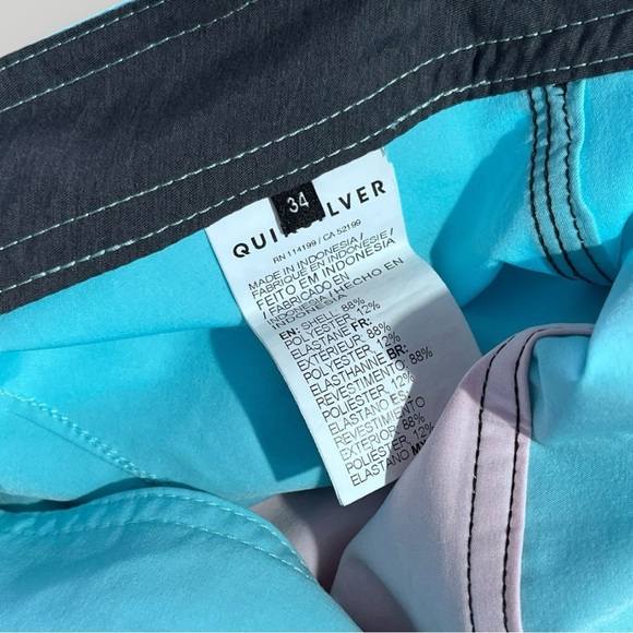 Quicksilver HighLine Bathing Suit Trunks - Picture 6 of 14